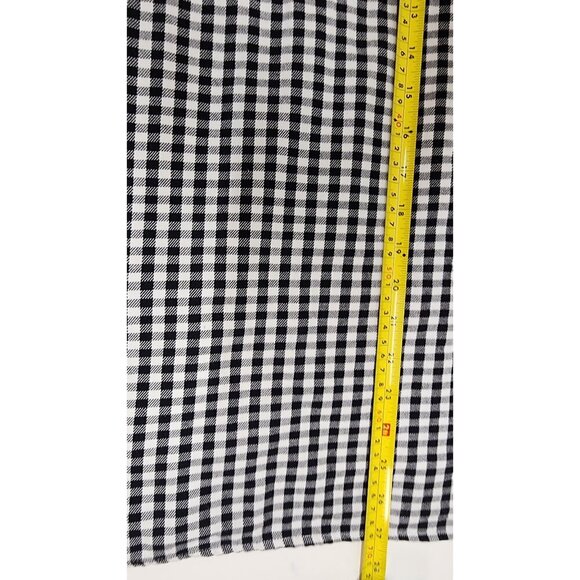 Altar'd State Black and White Gingham  Dress with Spaghetti Straps Size Medium - Picture 13 of 14